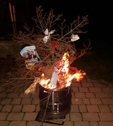 therapiebaum brennend